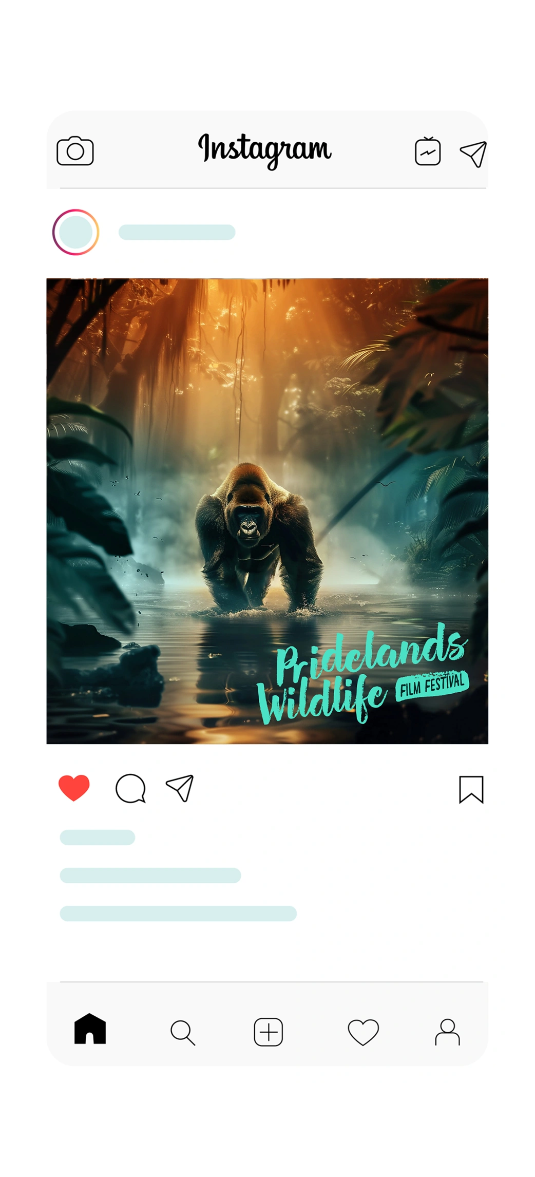 Pridelands Wildlife Film Festival — écran mobile 1